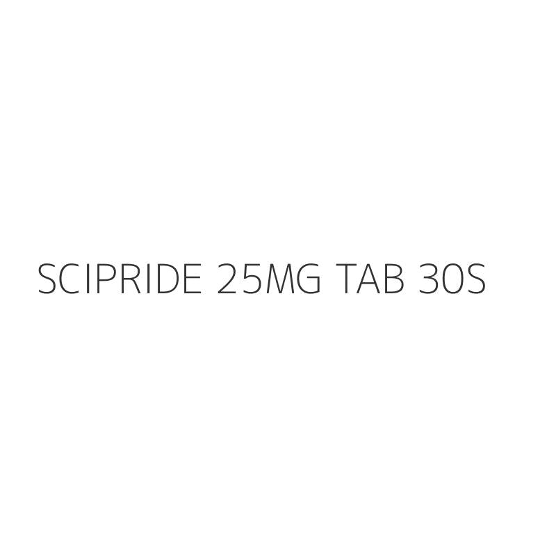 SCIPRIDE 25MG TAB 30S