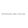 VEPRIDONE 4MG TAB 20S