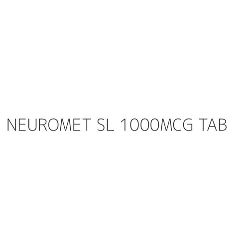 NEUROMET SL 1000MCG TAB