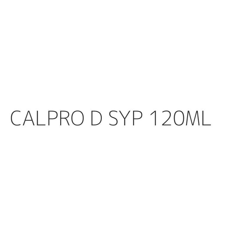 CALPRO D SYP 120ML