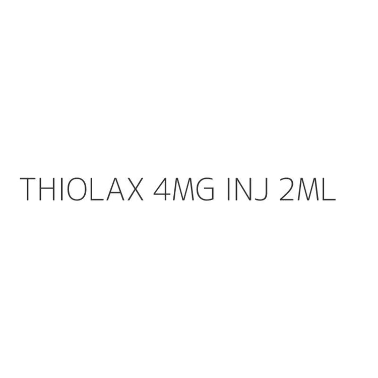 THIOLAX 4MG INJ 2ML