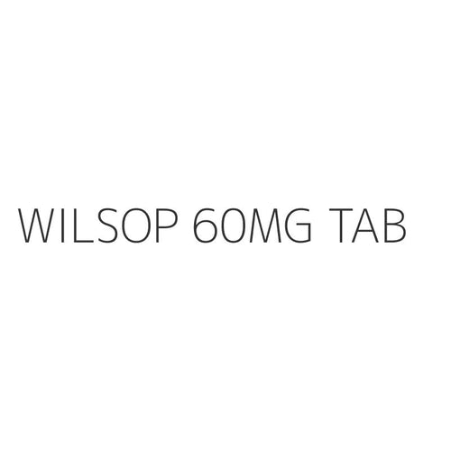 WILSOP 60MG TAB