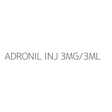 ADRONIL INJ 3MG/3ML