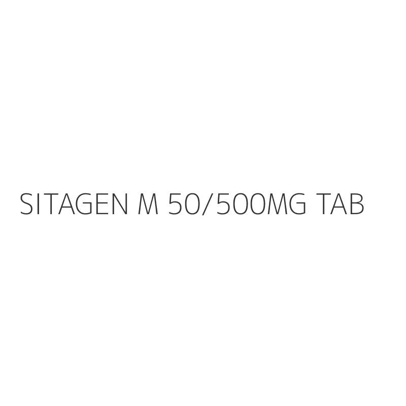 SITAGEN M 50/500MG TAB