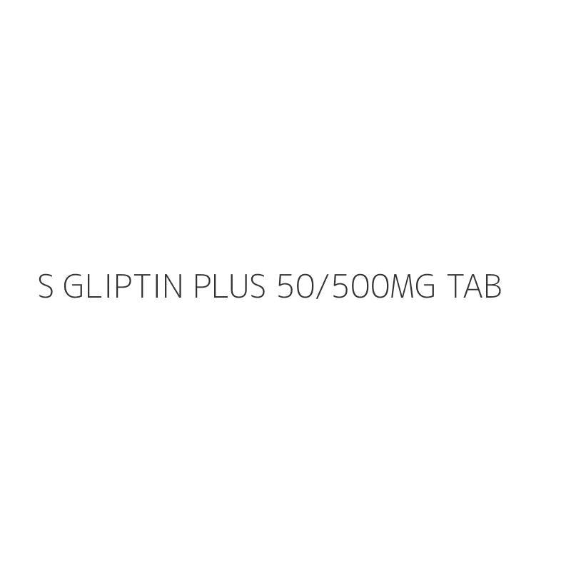 S GLIPTIN PLUS 50/500MG TAB