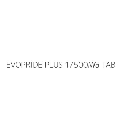 EVOPRIDE PLUS 1/500MG TAB