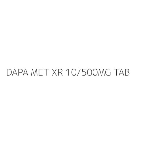 DAPA MET XR 10/500MG TAB