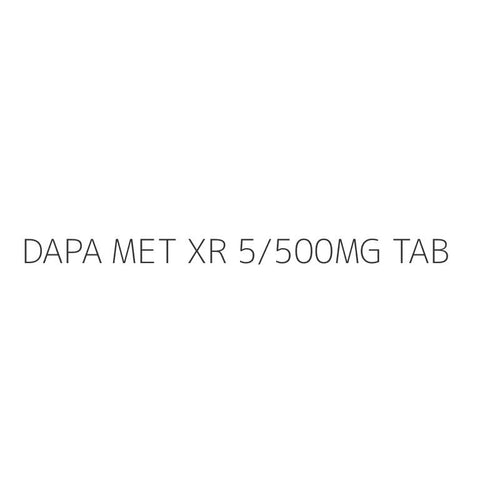 DAPA MET XR 5/500MG TAB