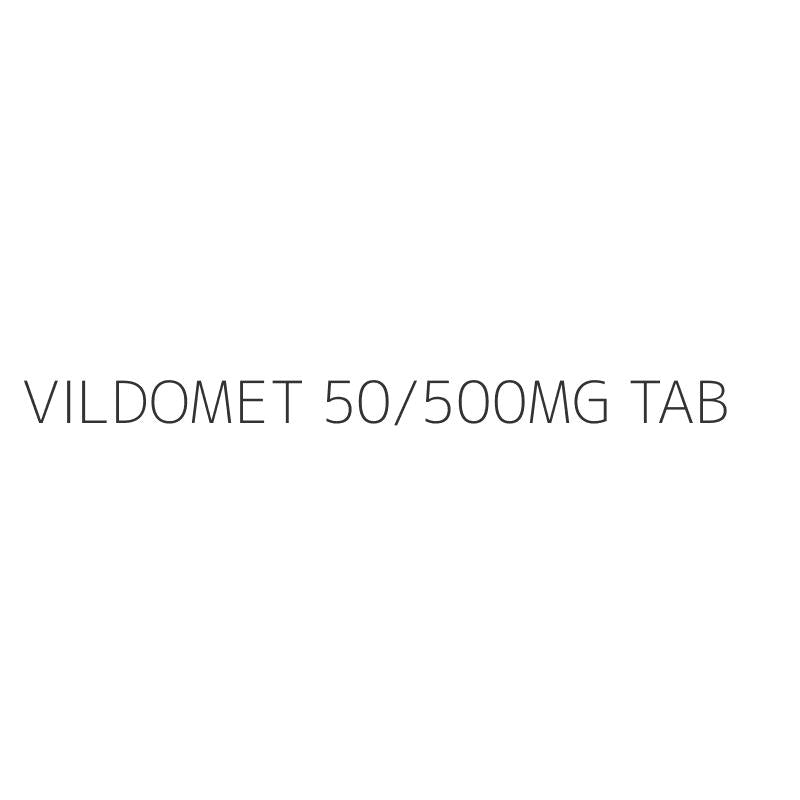 VILDOMET 50/500MG TAB