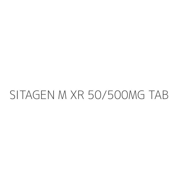 SITAGEN M XR 50/500MG TAB