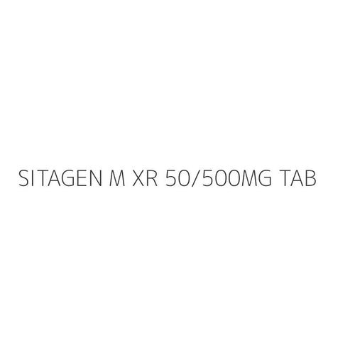 SITAGEN M XR 50/500MG TAB
