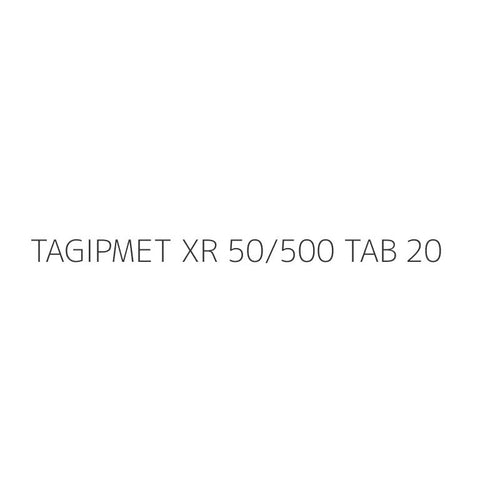 TAGIPMET XR 50/500 TAB 20