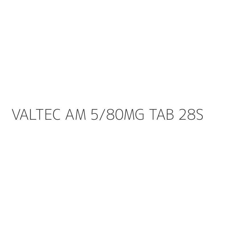 VALTEC AM 5/80MG TAB 28S