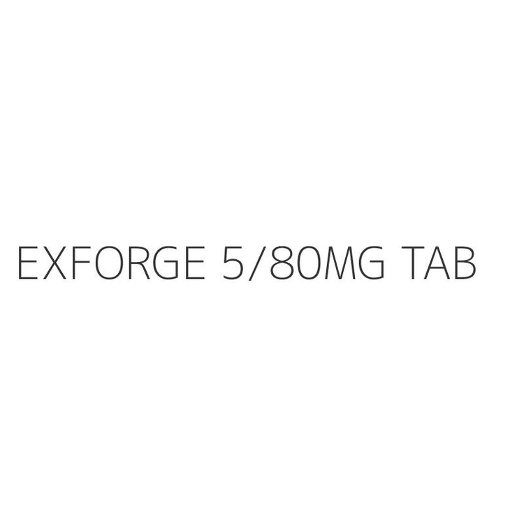EXFORGE 5/80MG TAB