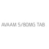 AVAAM 5/80MG TAB