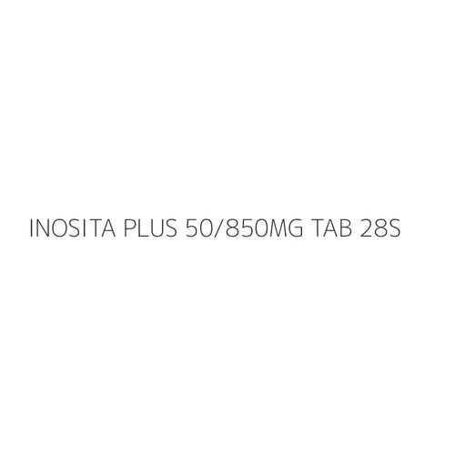 INOSITA PLUS 50/850MG TAB 28S