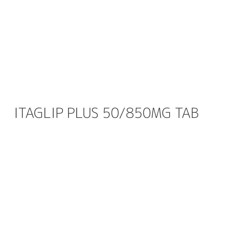 ITAGLIP PLUS 50/850MG TAB