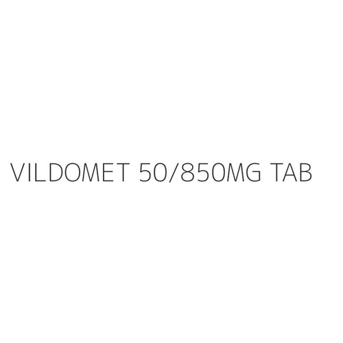 VILDOMET 50/850MG TAB