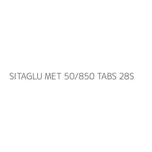 SITAGLU MET 50/850 TABS 28S