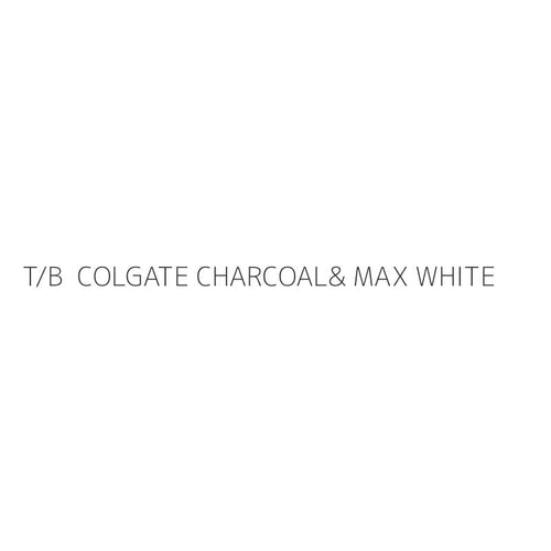 T/B  COLGATE CHARCOAL& MAX WHITE