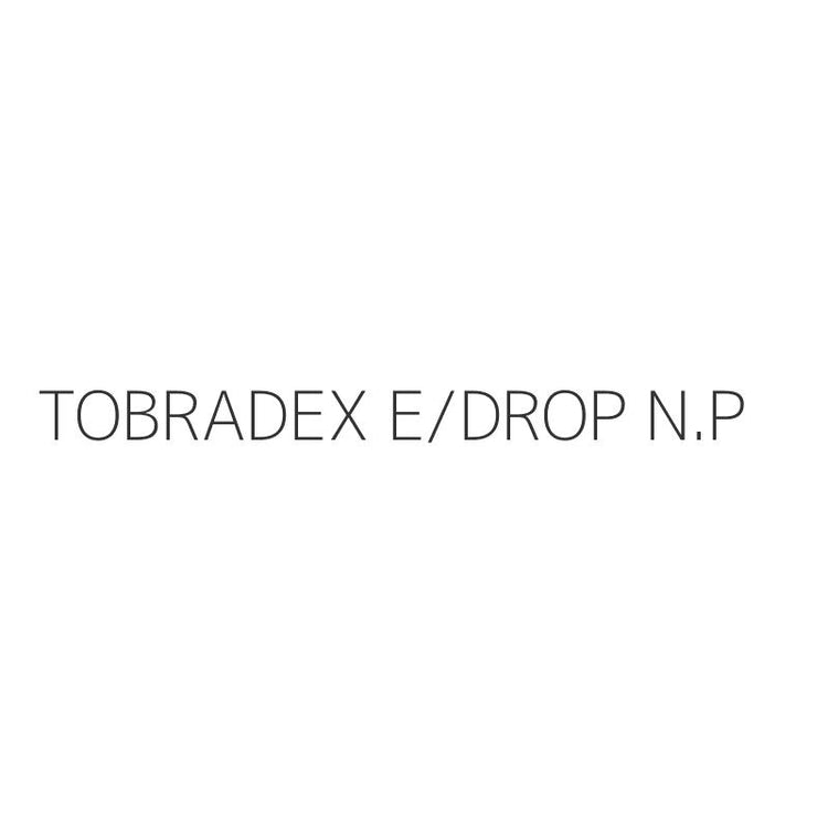 TOBRADEX E/DROP N.P