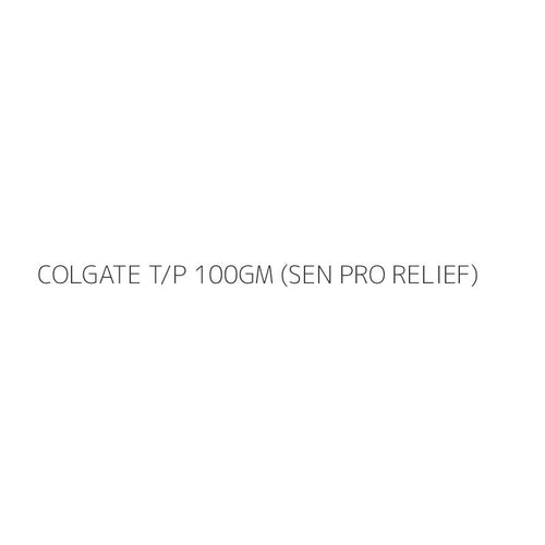 COLGATE T/P 100GM (SEN PRO RELIEF)