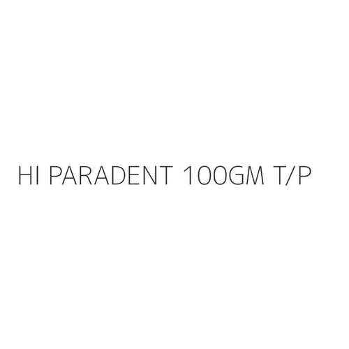 HI PARADENT 100GM T/P