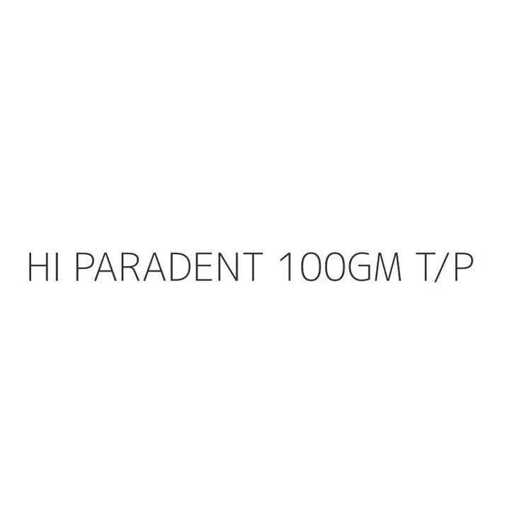 HI PARADENT 100GM T/P